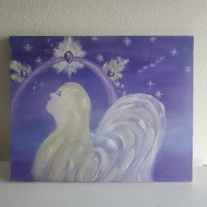 Angel painting
